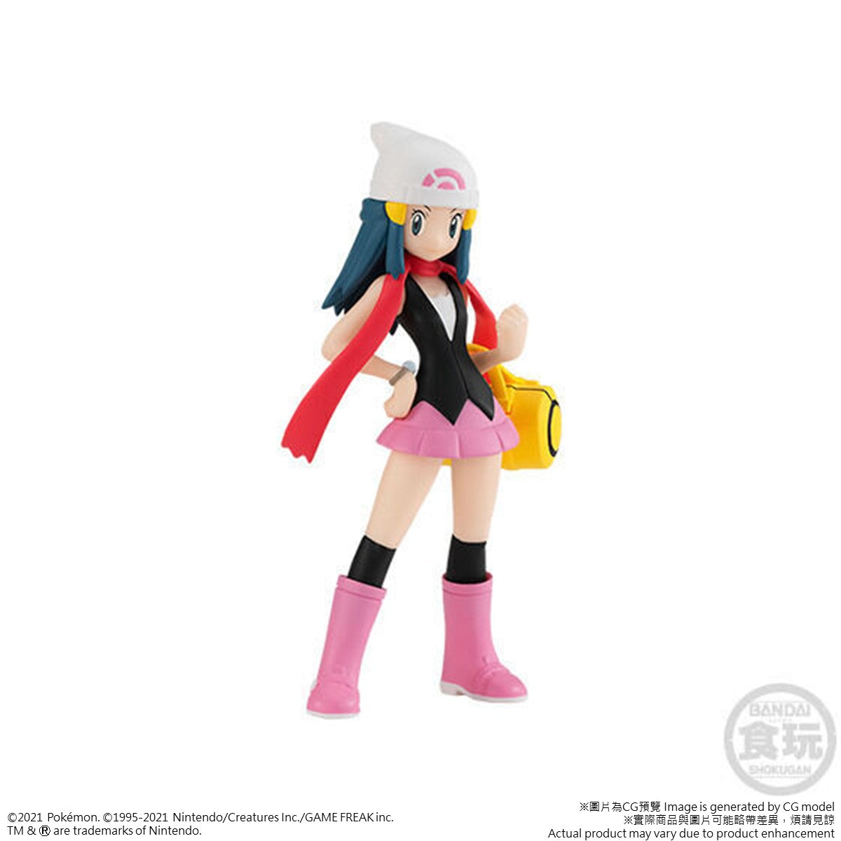 Bandai Pokemon Scale World Vol. 8 Sinnoh Region Trading Figure Set