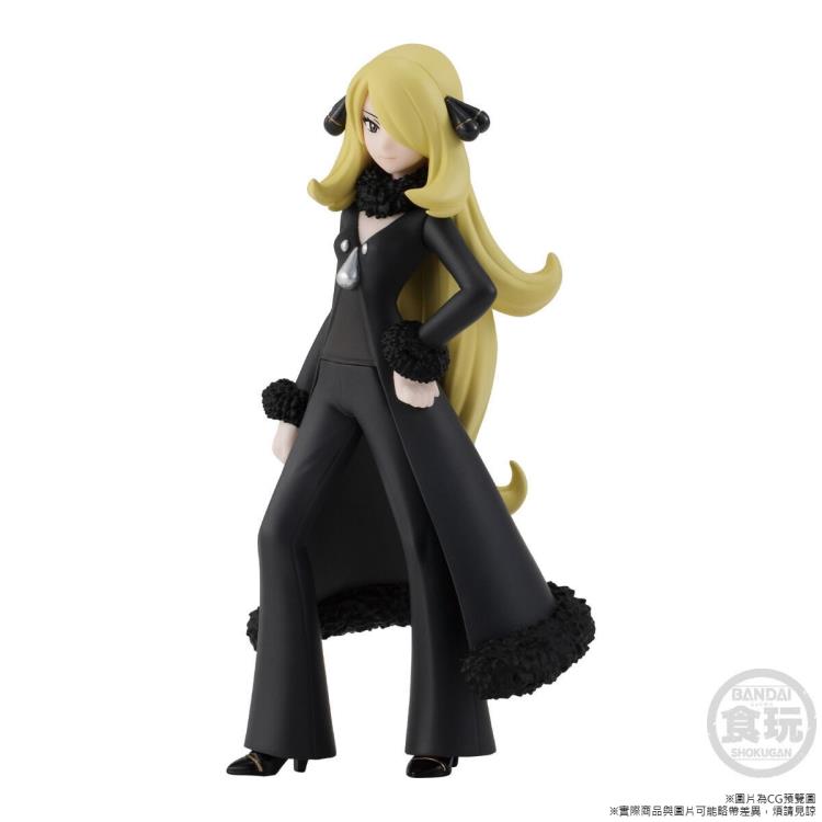 Bandai Pokemon Scale World Sinnoh Region Cynthia and Garchomp (Shirona and Gaburias) 2-Pack Trading Figure Set