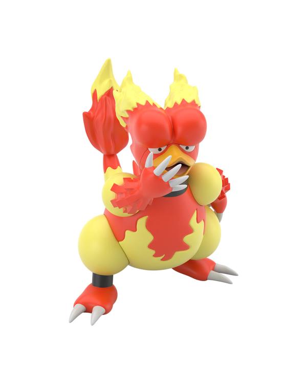 Bandai Pokemon Scale World Kanto Region Blaine, Rapidash and Magmar (Katsura, Gallop and Boober) 3-Pack Trading Figure Set