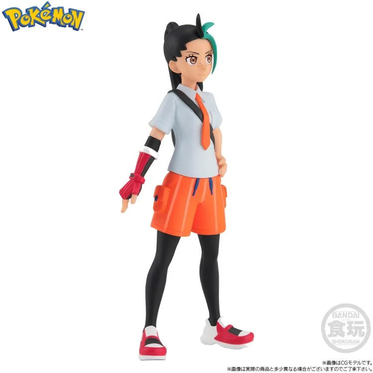 Bandai Pokemon Scale World Paldea Region Nemona, Skeledirge, and Pawmot (Nemo, Laudbon and Parmot) 3-Pack Trading Figure Set