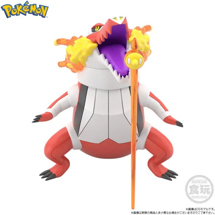 Bandai Pokemon Scale World Paldea Region Nemona, Skeledirge, and Pawmot (Nemo, Laudbon and Parmot) 3-Pack Trading Figure Set