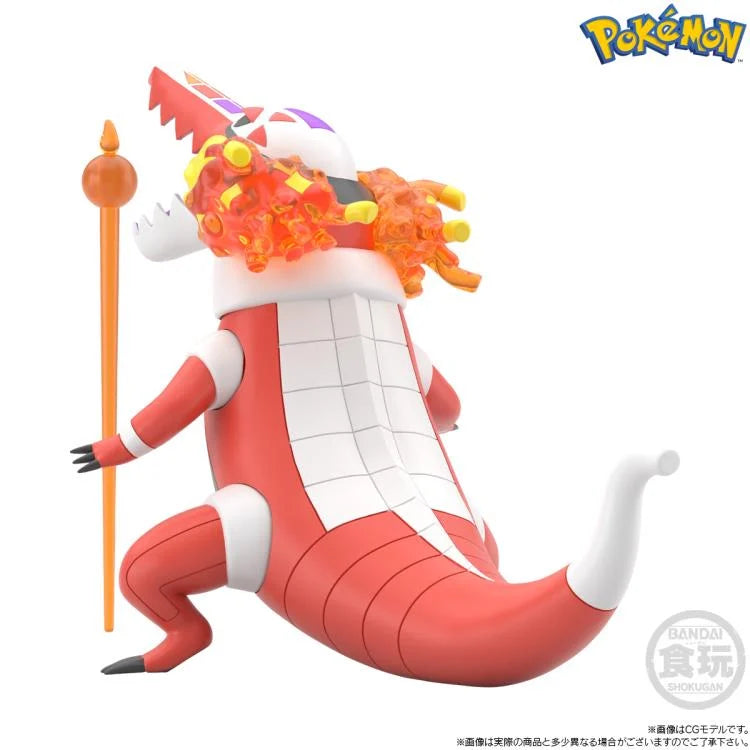 Bandai Pokemon Scale World Paldea Region Nemona, Skeledirge, and Pawmot (Nemo, Laudbon and Parmot) 3-Pack Trading Figure Set