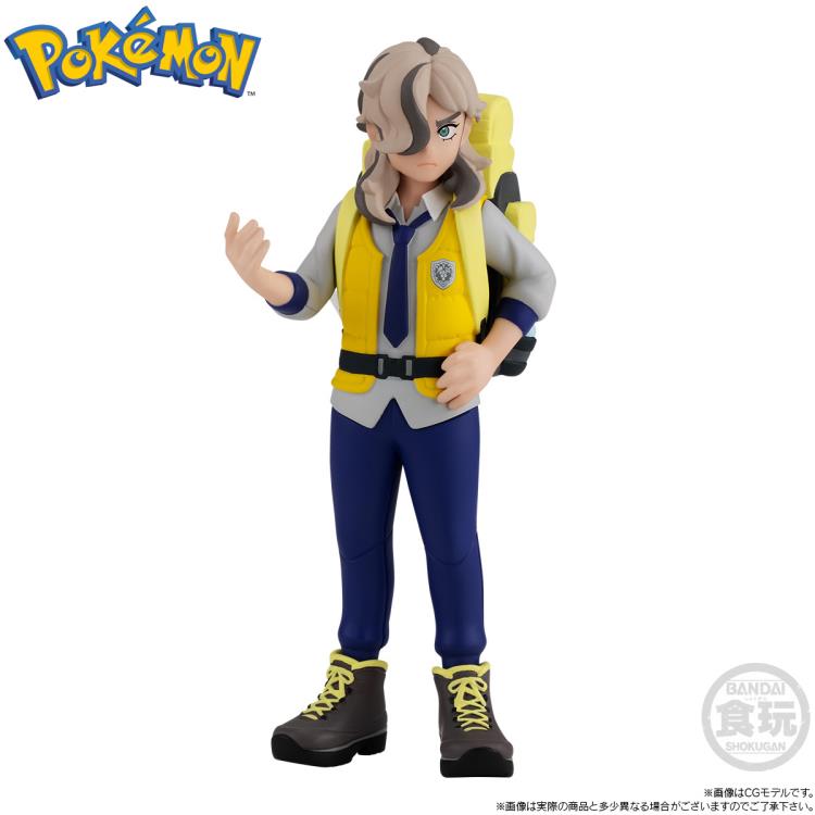 Bandai Pokemon Scale World Paldea Region Pepper, Mafitiff and Parshen (Arven, Mabosstiff and Cloyster) 3-Pack Trading Figure Set