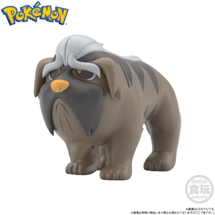 Bandai Pokemon Scale World Paldea Region Pepper, Mafitiff and Parshen (Arven, Mabosstiff and Cloyster) 3-Pack Trading Figure Set