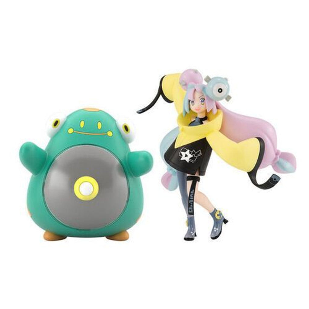 Bandai Pokemon Scale World Paldea Region Iono and Bellibolt (Nanjyamo and Harabarie) 2-Pack Trading Figure Set