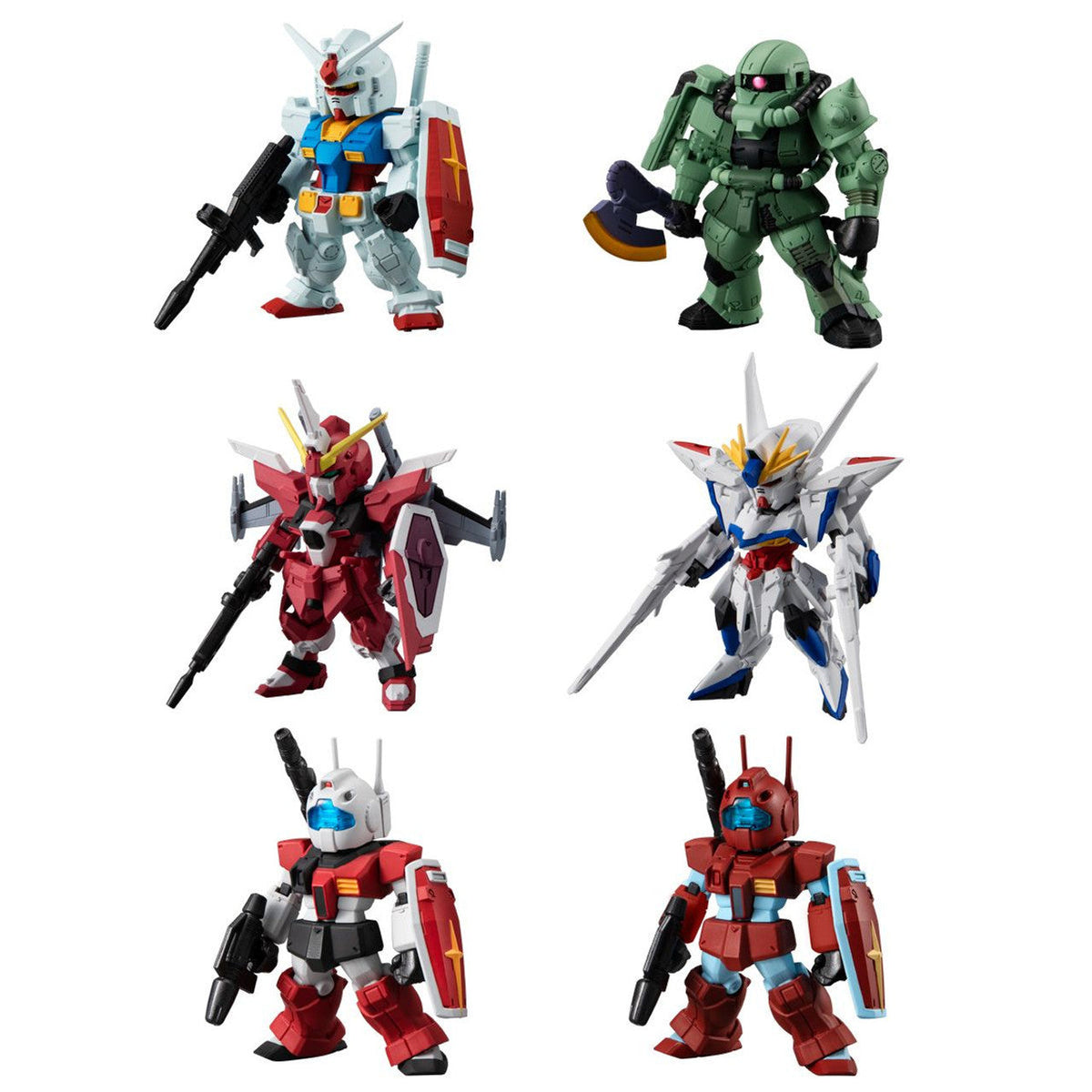 Bandai FW Fusion Works Gundam Converge Volume 26 Trading Figure Set of 10