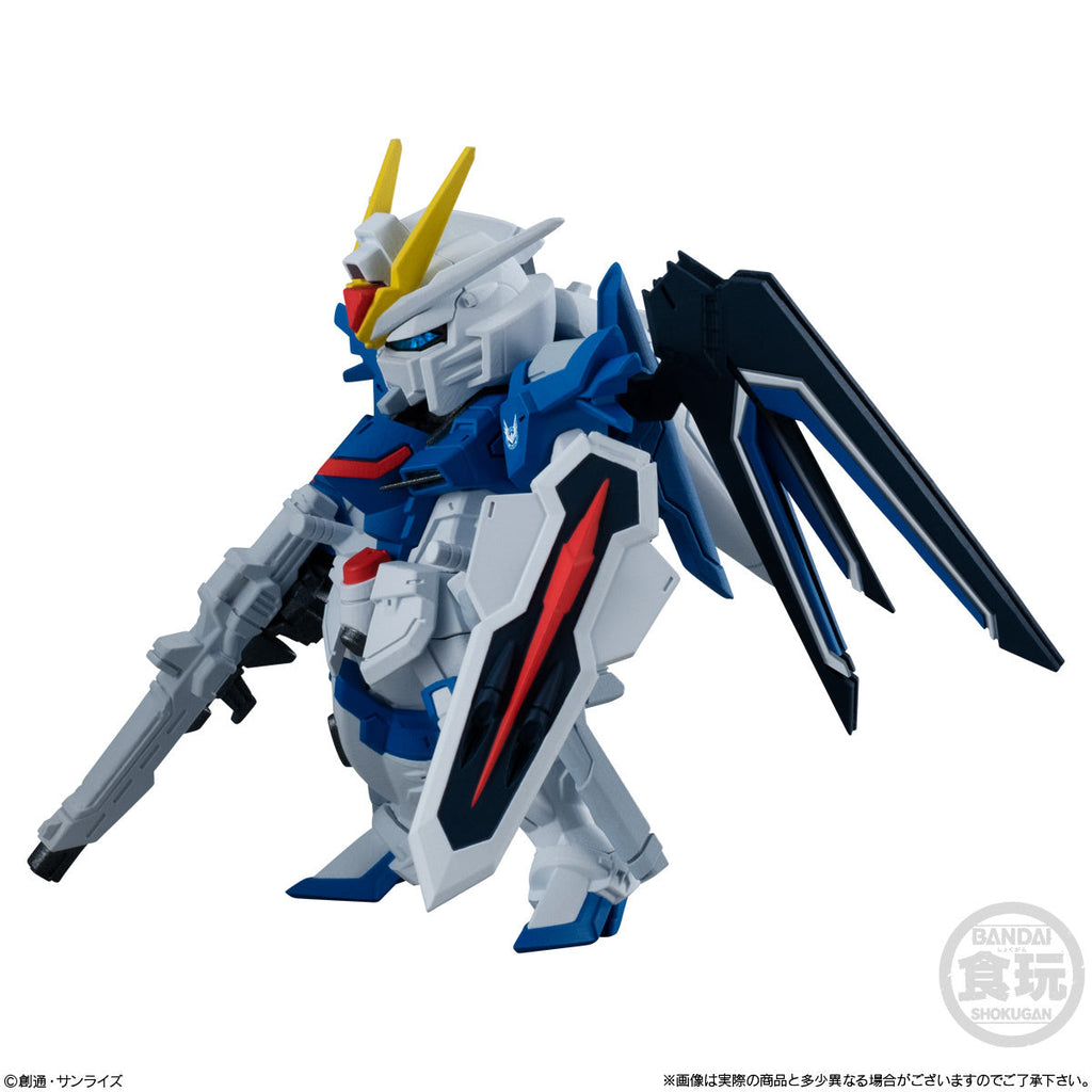 Bandai FW Fusion Works Gundam Converge Seed Freedom Revive (Rising and Immortal) Trading Figure Set of 2