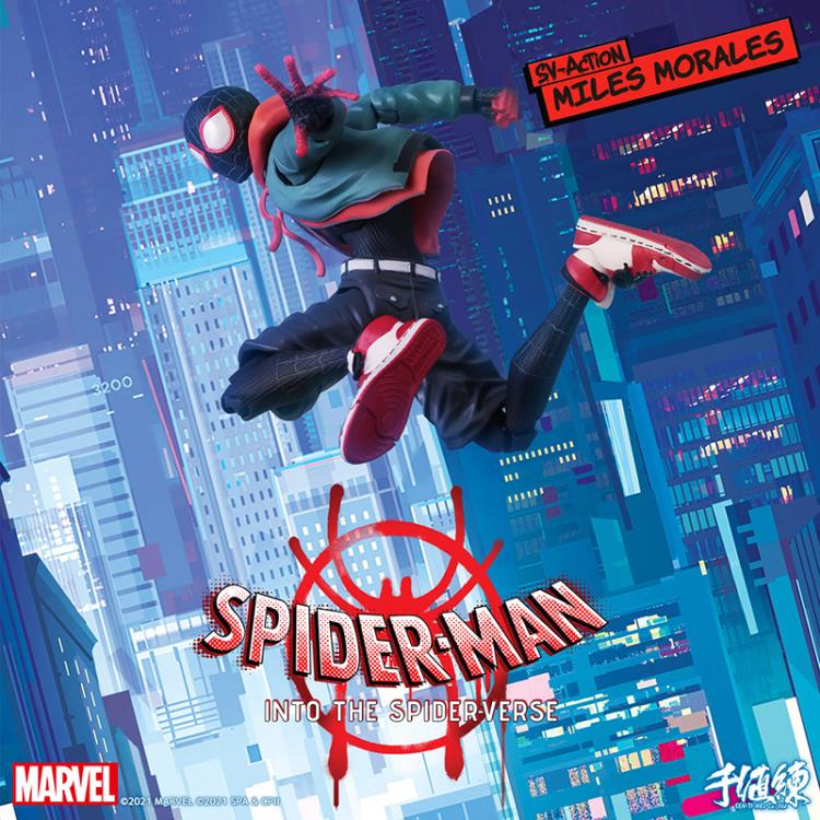 Sentinel SV-Action Spider-Man: Into the Spider-Verse Miles Morales Action Figure (2nd Reissue)