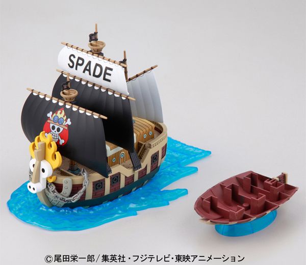 Bandai One Piece Grand Ship Collection #12 Spade Pirate Ship Model Kit