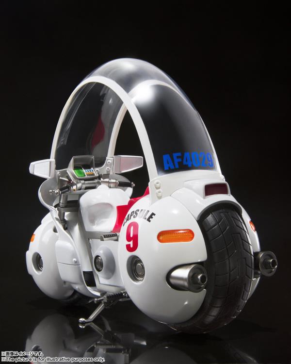 S.H. Figuarts Dragon Ball Bulma's Motorcycle Hoipoi Capsule No. 9 (Reissue) Action Figure