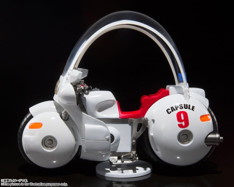 S.H. Figuarts Dragon Ball Bulma's Motorcycle Hoipoi Capsule No. 9 (Reissue) Action Figure