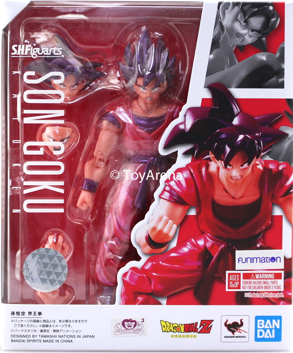 S.H. Figuarts Dragon Ball Z Son Goku Kaio-Ken Ver. Action Figure