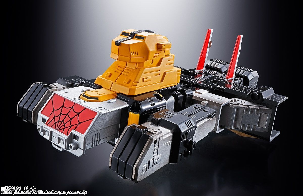 Bandai Soul of Chogokin GX-33R Leopardon and Marveler Summon Set Spider-man Action Figure
