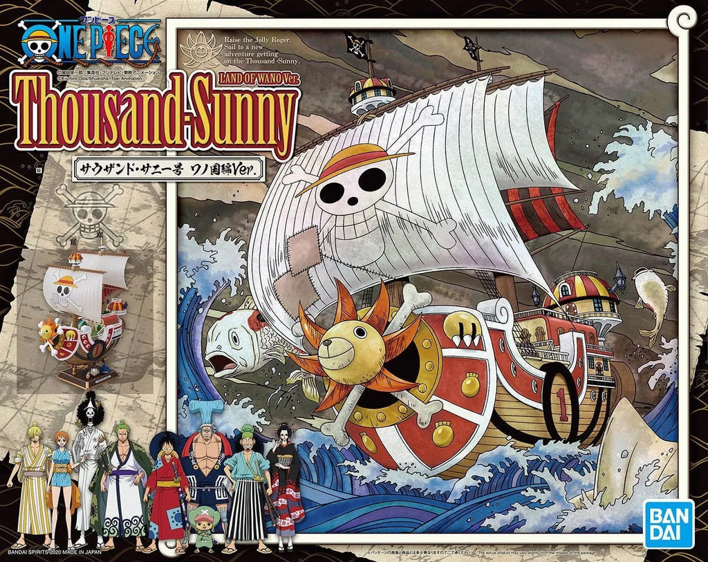 Bandai One Piece Sailing Ship Collection Thousand Sunny (Wano Country Ver.) Model Kit