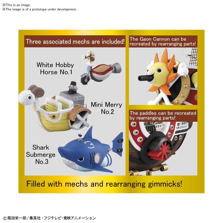 Bandai One Piece Sailing Ship Collection Thousand Sunny (Wano Country Ver.) Model Kit