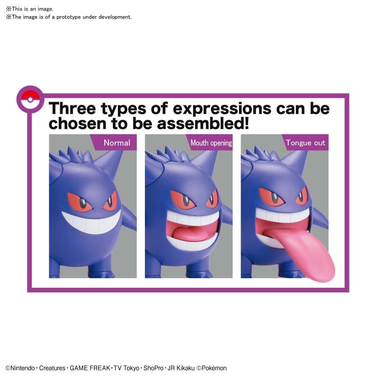 Bandai Pokemon Gengar Model Kit