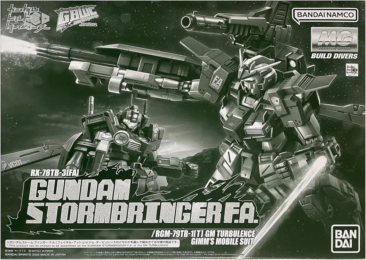 Gundam 1/100 MG Gundam Stormbringer F.A. (Fatal Ash) Model Kit Exclusive