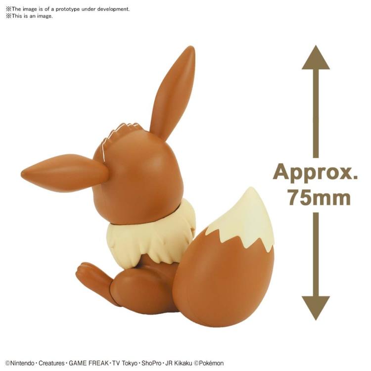 Bandai Quick Model #04 Pokemon Eevee Model Kit