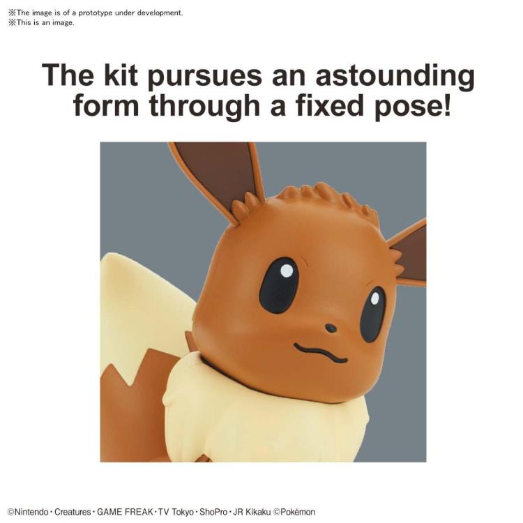 Bandai Quick Model #04 Pokemon Eevee Model Kit