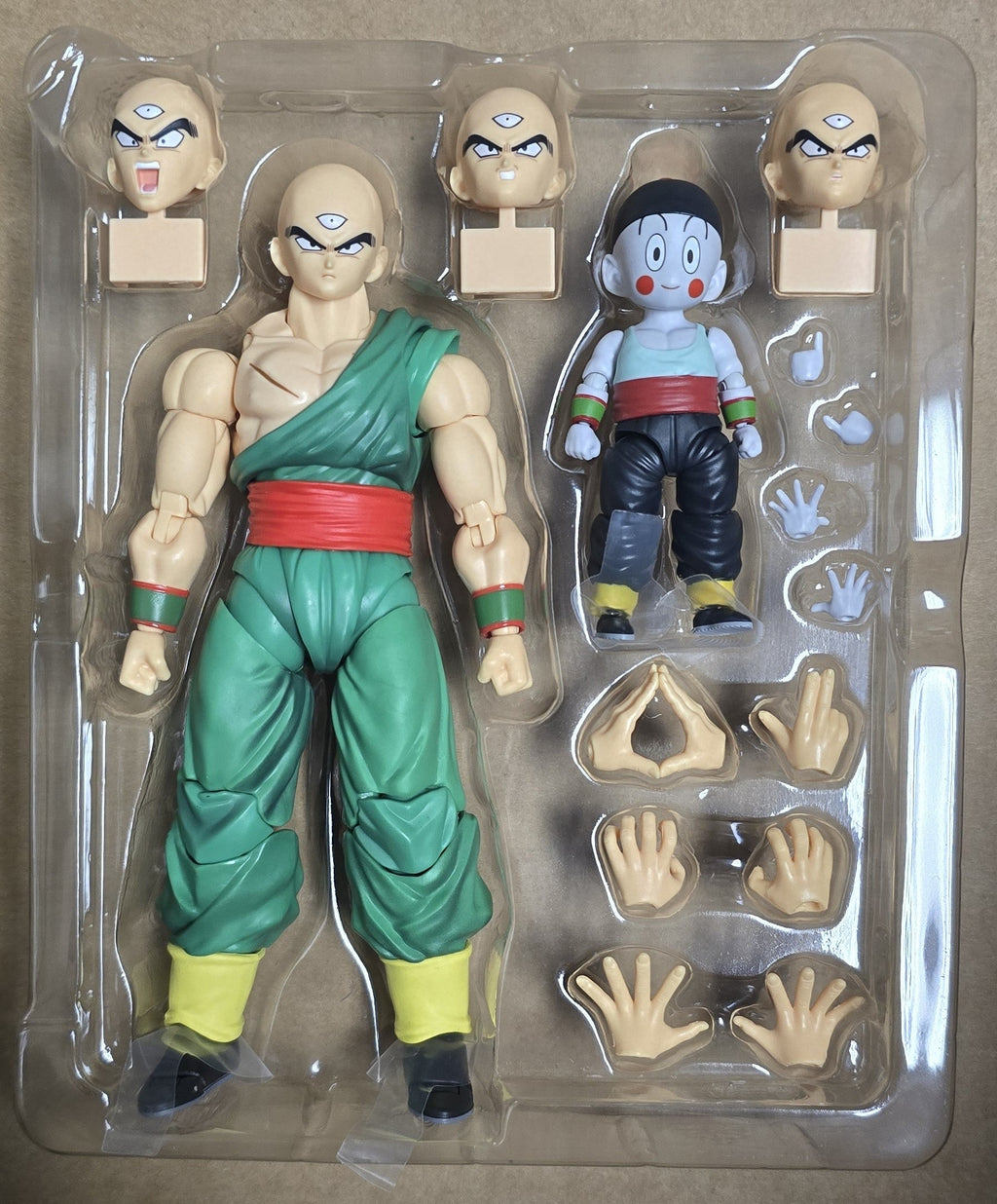 *Open Box* S.H. Figuarts Dragon Ball Z Tenshinhan and Chaoz Action Figure