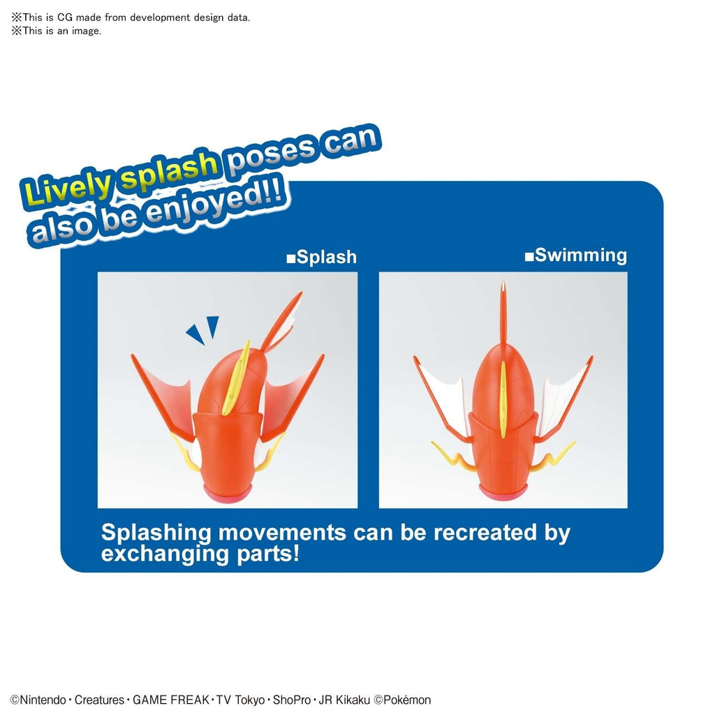 Bandai Pokemon Model Big #01 Magikarp / Magicarpe Model Kit