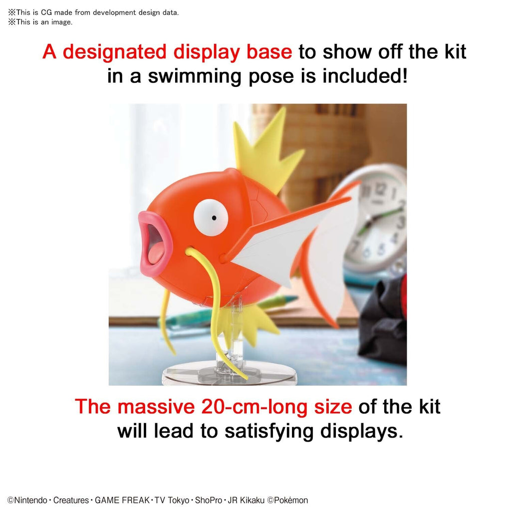 Bandai Pokemon Model Big #01 Magikarp / Magicarpe Model Kit