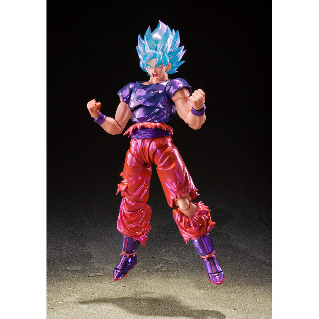 S.H. Figuarts Dragon Ball Super Saiyan God Super Saiyan Son Goku Kaio-Ken Event Exclusive Color Edition Action Figure