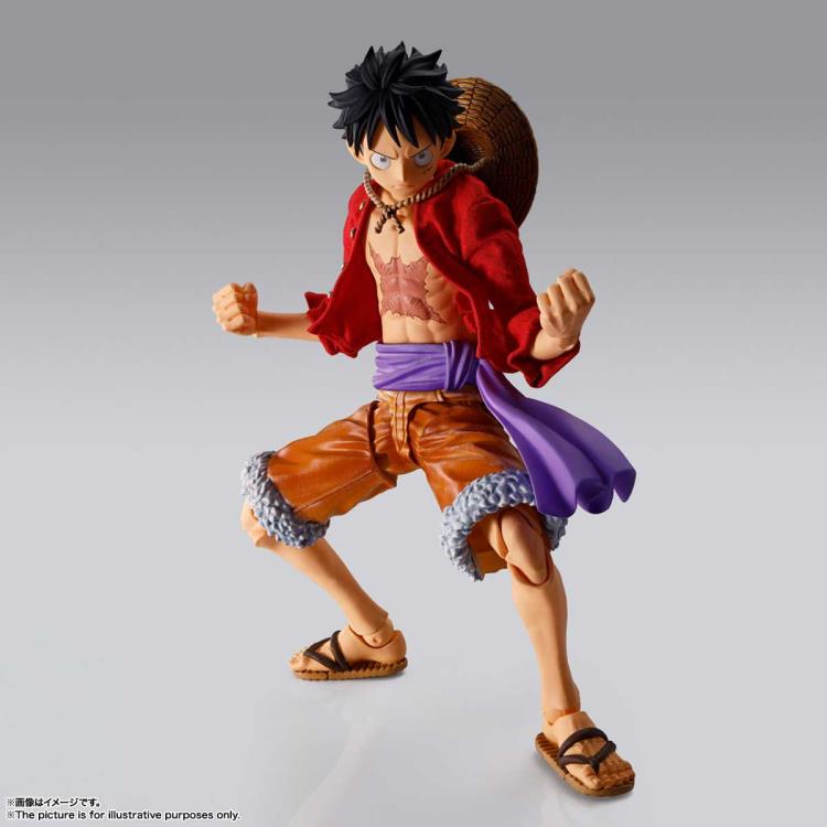 Bandai Imagination Works One Piece Monkey D. Luffy Action Figure