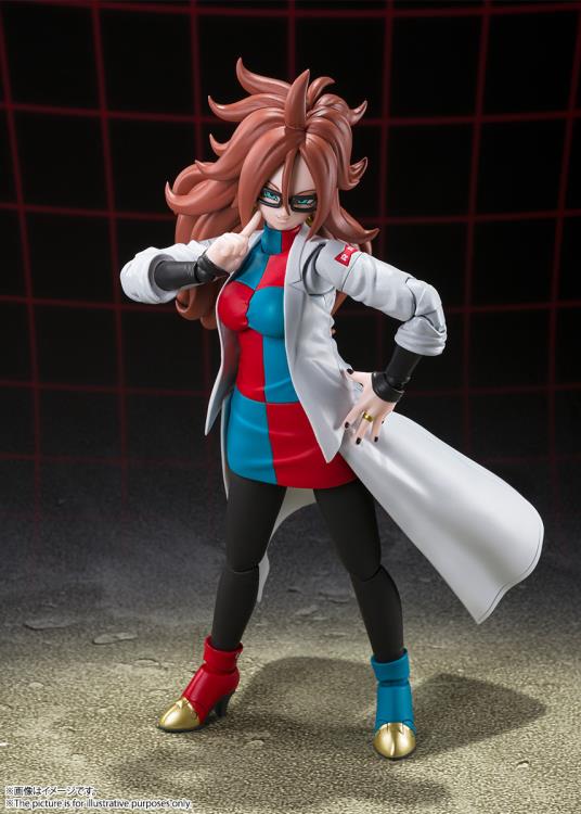 S.H. Figuarts Dragon Ball FighterZ Android 21 (Lab Coat) Exclusive Action Figure
