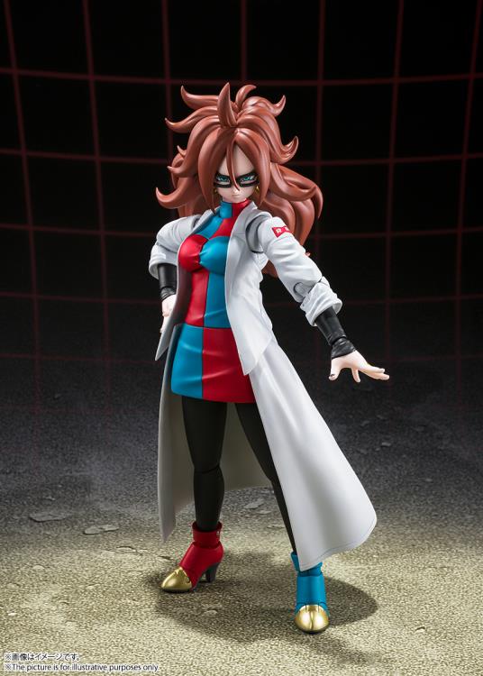 S.H. Figuarts Dragon Ball FighterZ Android 21 (Lab Coat) Exclusive Action Figure