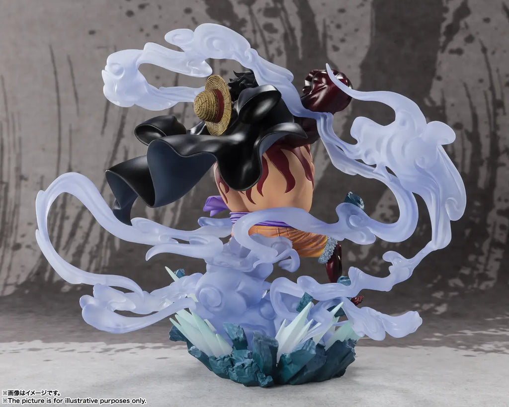 Figuarts Zero Extra Battle One Piece  Monkey D. Luffy Gear 4 (Battle of Monsters on Onigashima) Statue