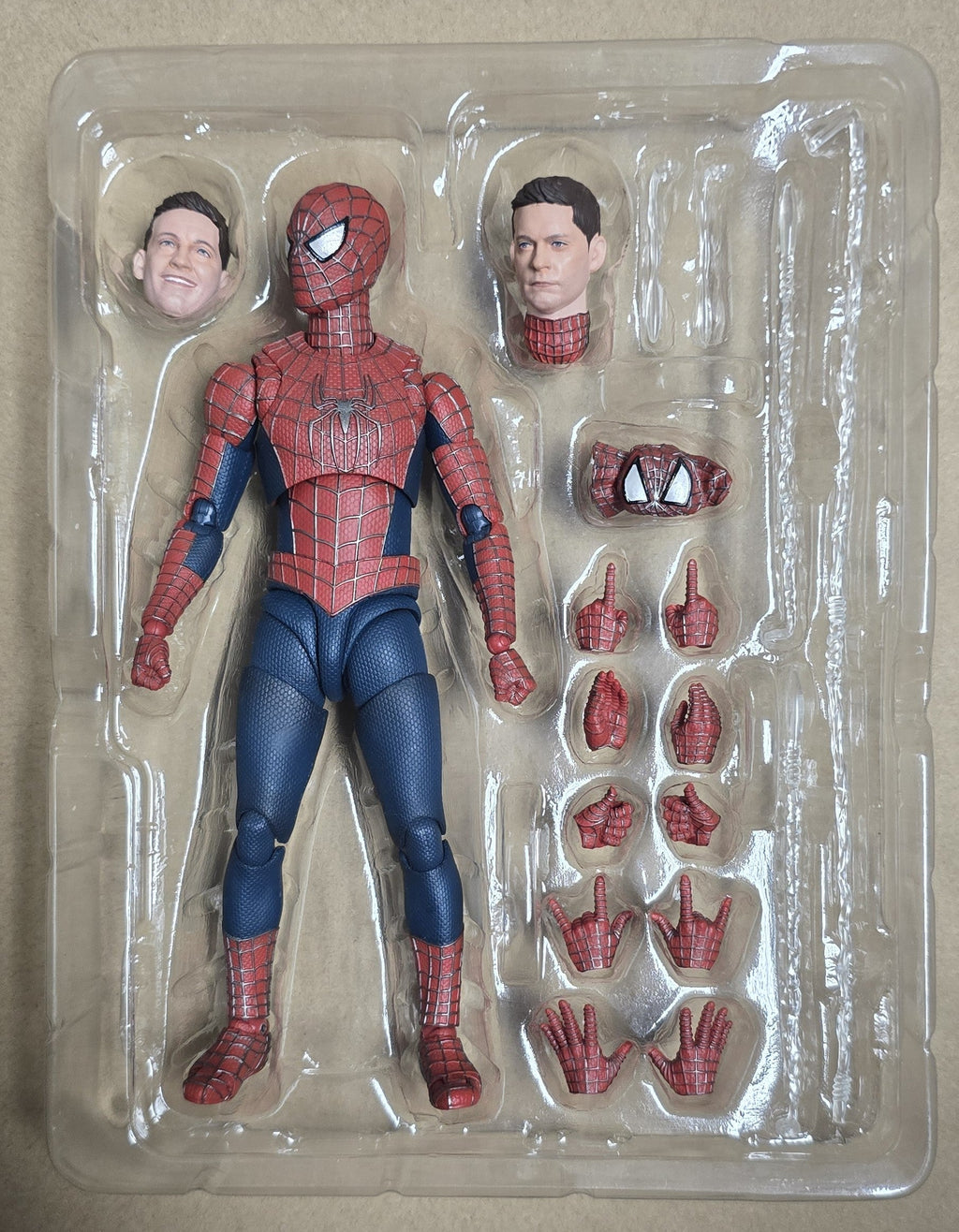*Open Box* S.H. Figuarts Spiderman: No Way Home Friendly Neighborhood Spider-Man Action Figure