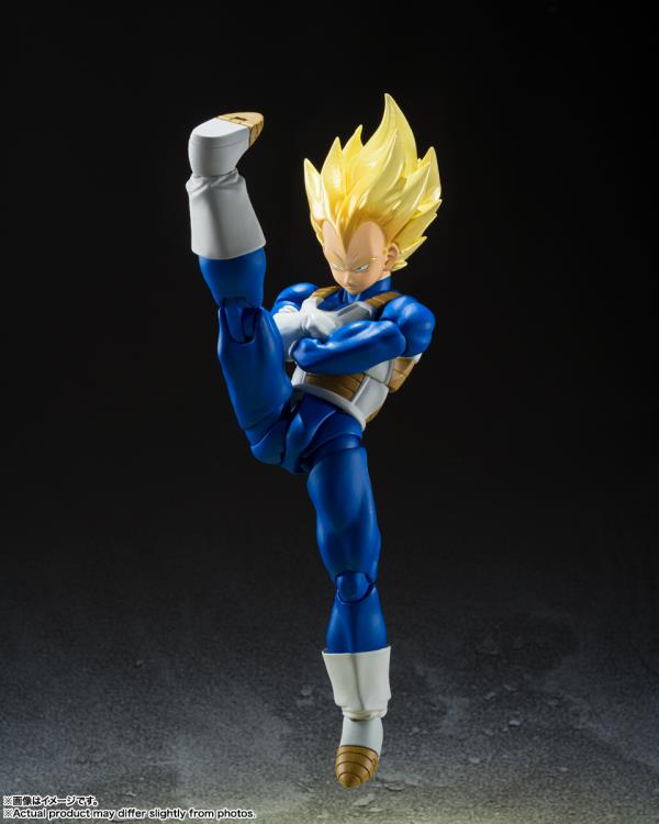 S.H. Figuarts Dragon Ball Z Super Saiyan Vegeta (Awakening Super Saiyan Blood) Action Figure