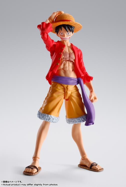 S.H. Figuarts One Piece Monkey D. Luffy (The Raid on Onigashima Ver.) Action Figure Reissue