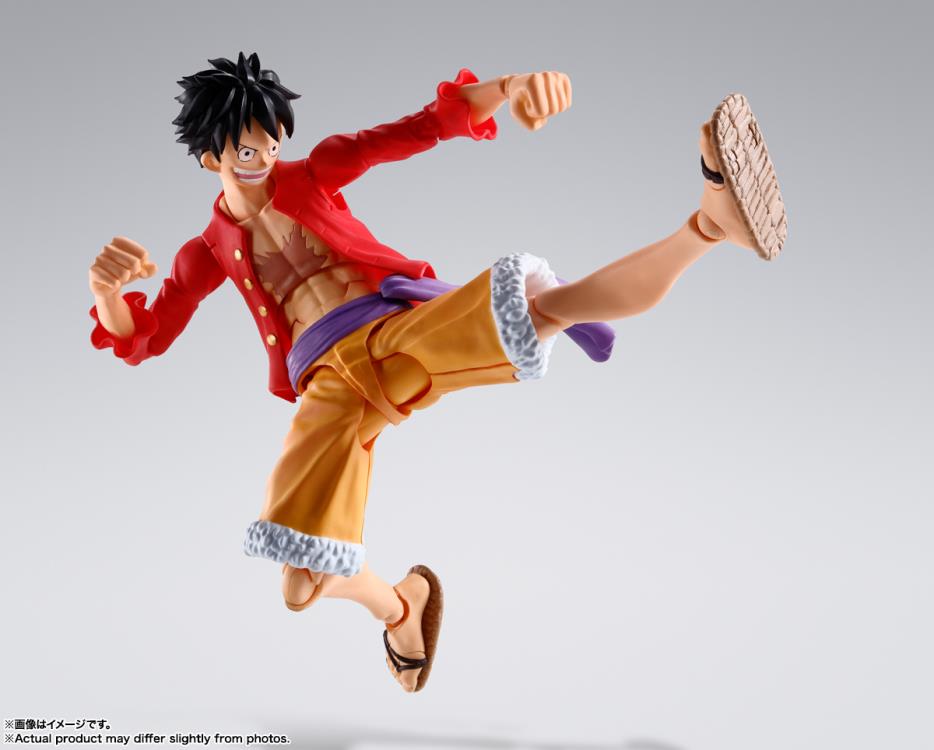S.H. Figuarts One Piece Monkey D. Luffy (The Raid on Onigashima Ver.) Action Figure Reissue