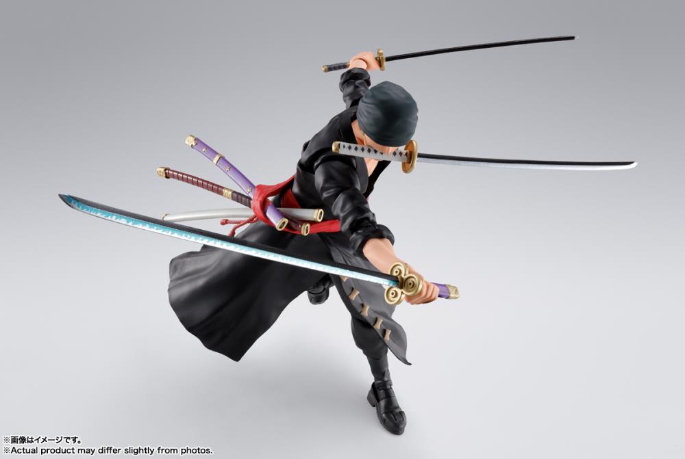 S.H. Figuarts One Piece Roronoa Zoro (The Raid on Onigashima Ver.) Action Figure