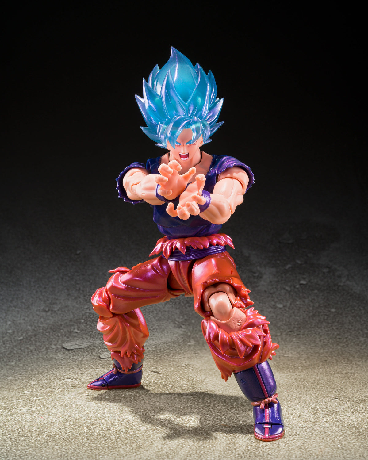 S.H. Figuarts Dragon Ball Super Super Saiyan God Super Saiyan Son Goku Kaio-Ken Exclusive Action Figure