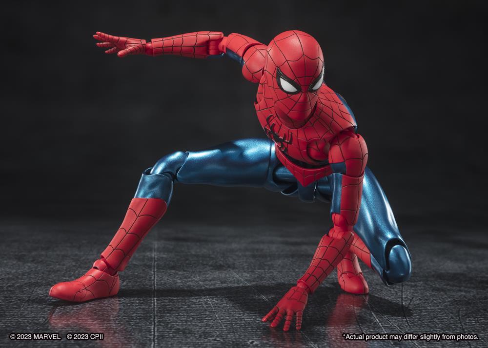 S.H. Figuarts Spider-Man: No Way Home Spiderman (New Red and Blue Suit) Action Figure