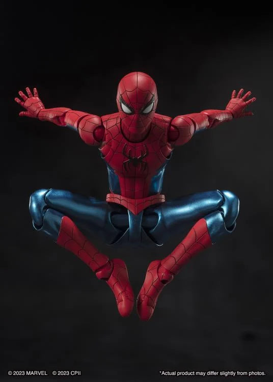 S.H. Figuarts Spider-Man: No Way Home Spiderman (New Red and Blue Suit) Action Figure
