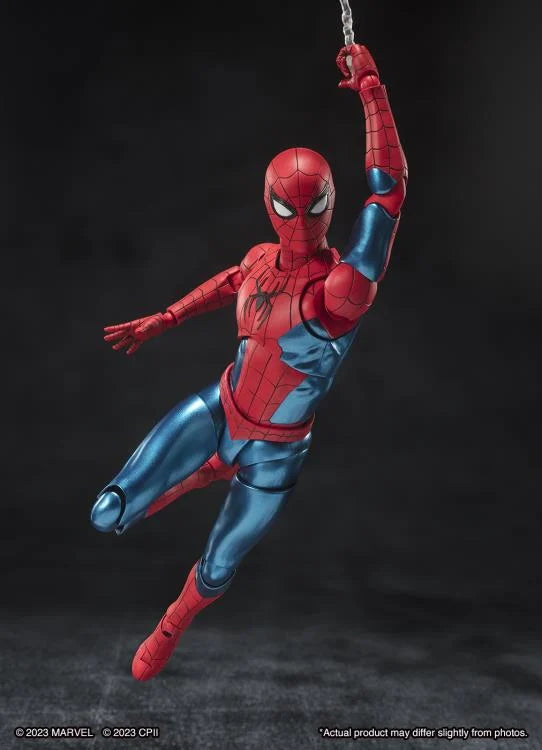 S.H. Figuarts Spider-Man: No Way Home Spiderman (New Red and Blue Suit) Action Figure