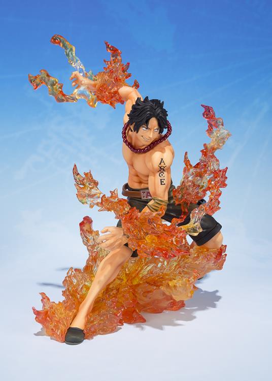 Figuarts Zero One Piece Portgas D. Ace (Brother's Bond) Reissue Statue
