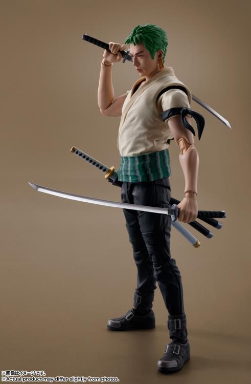 S.H. Figuarts A Netflix Series: One Piece Roronoa Zoro Action Figure