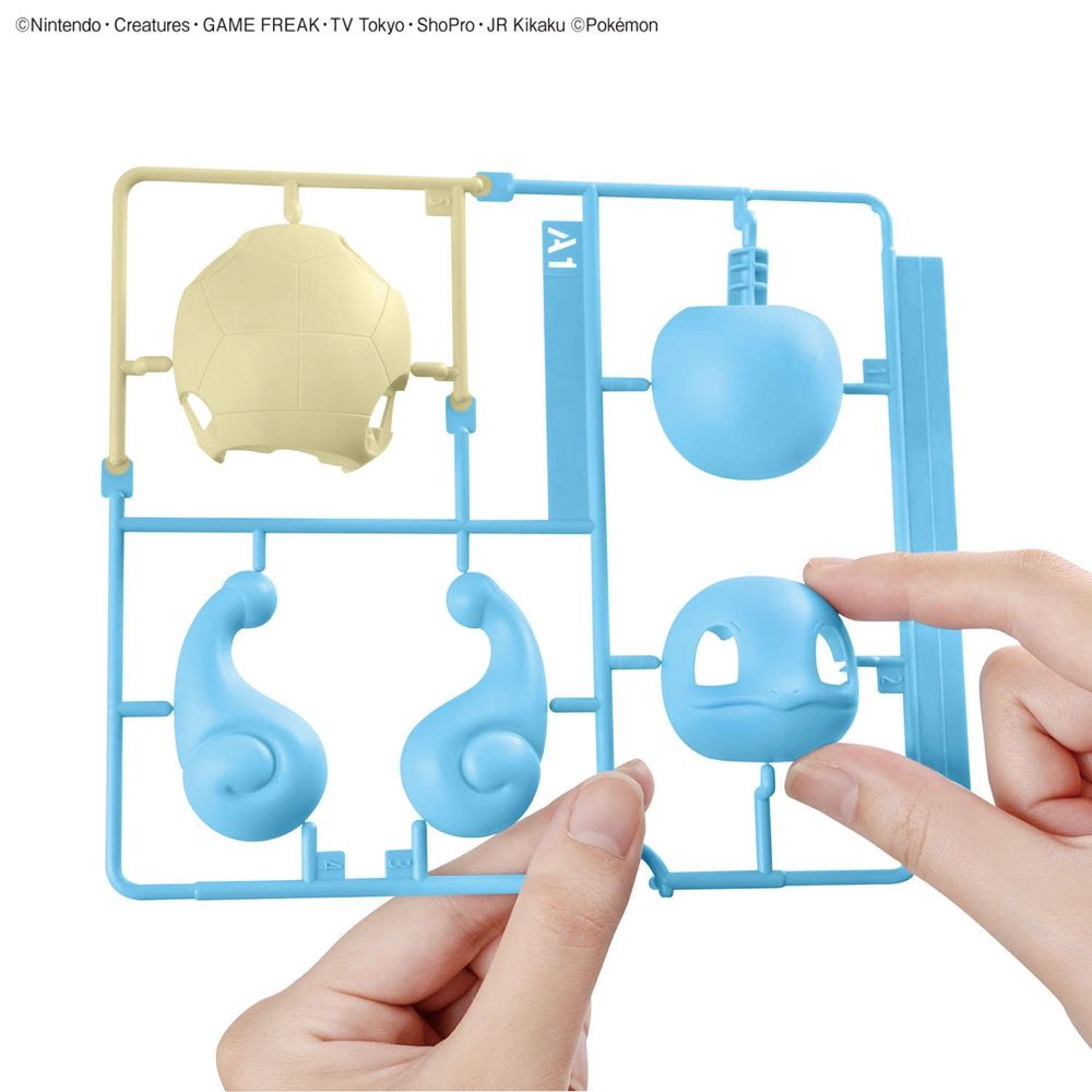 Bandai Quick Model #17 Pokemon Squirtle / Zenigame Model Kit
