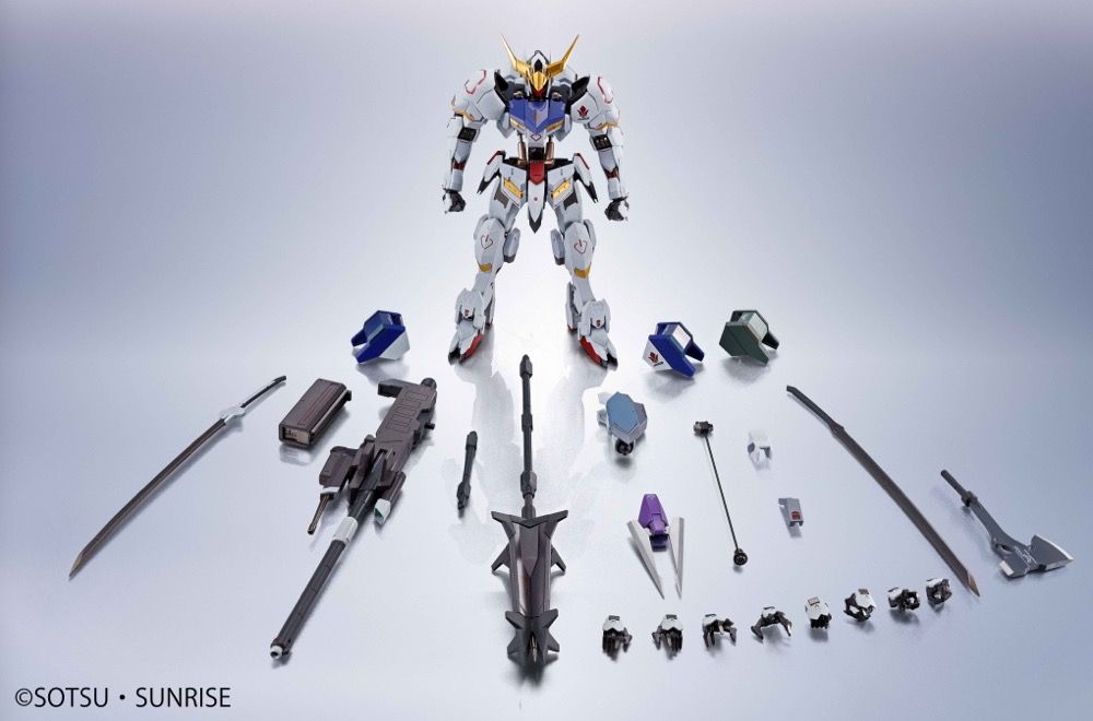 Bandai Metal Robot Spirits Gundam Iron-Blooded Orphans ASW-G-08 Gundam Barbatos (1st ~ 4th Form) Action Figure