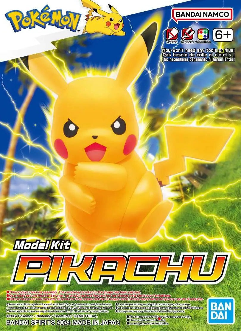 Bandai Pokemon Pikachu (2024) Model Kit