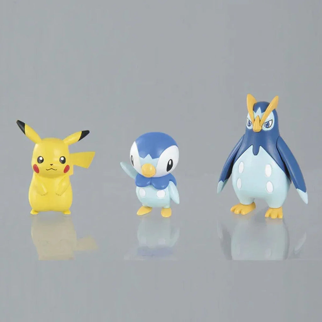 Bandai Pokemon Empoleon Evolution Set Model Kit