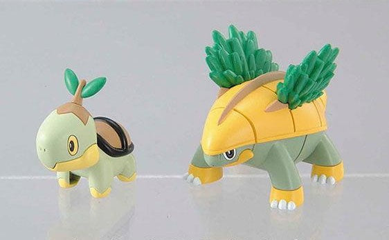 Bandai Pokemon Torterra Evolution Set Model Kit