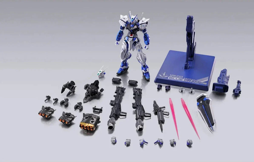Bandai Metal Build Gundam Seed Astray Blue Frame (Full Weapons) -Project Astray- Action Figure
