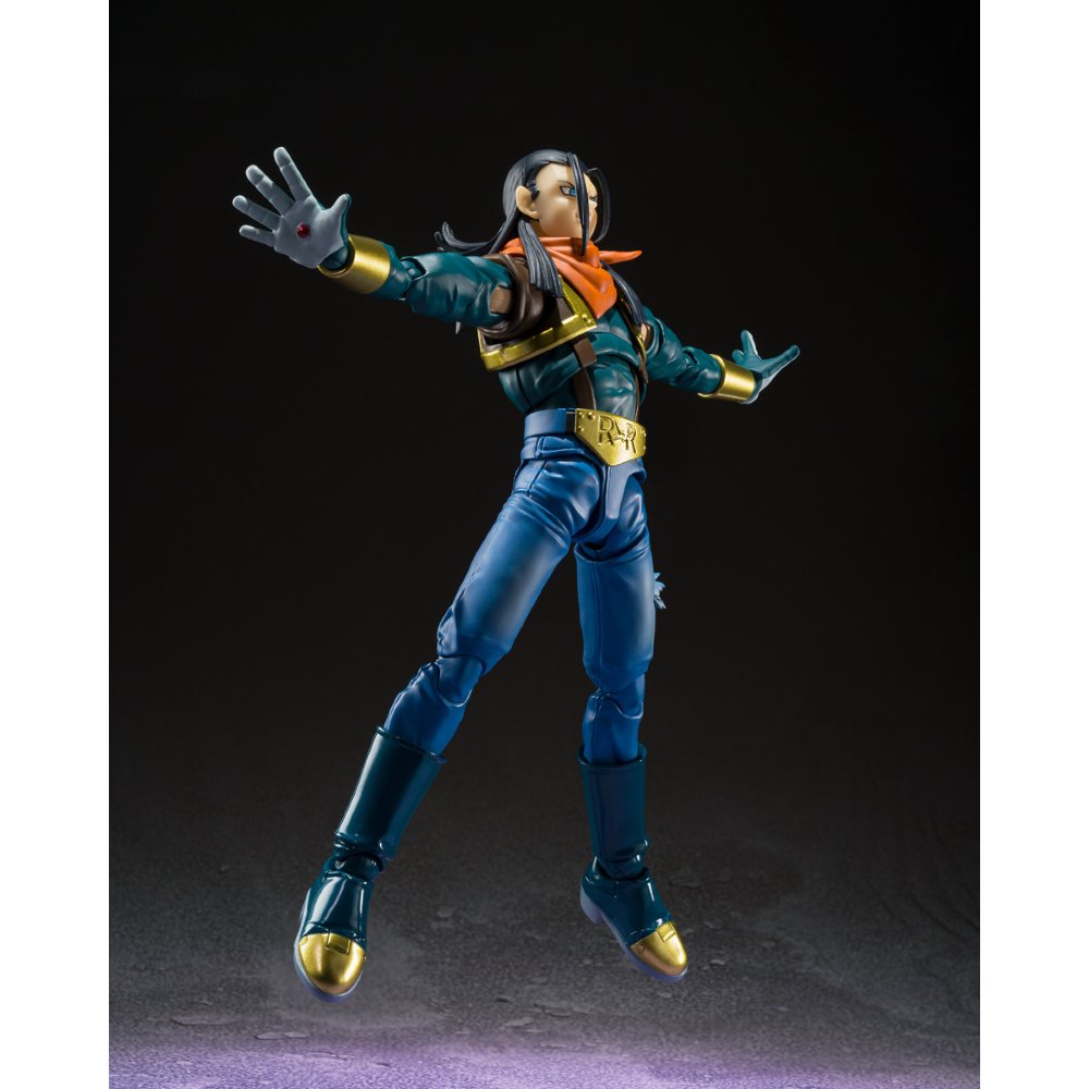S.H. Figuarts Dragon Ball GT Super Android 17 Exclusive Action Figure