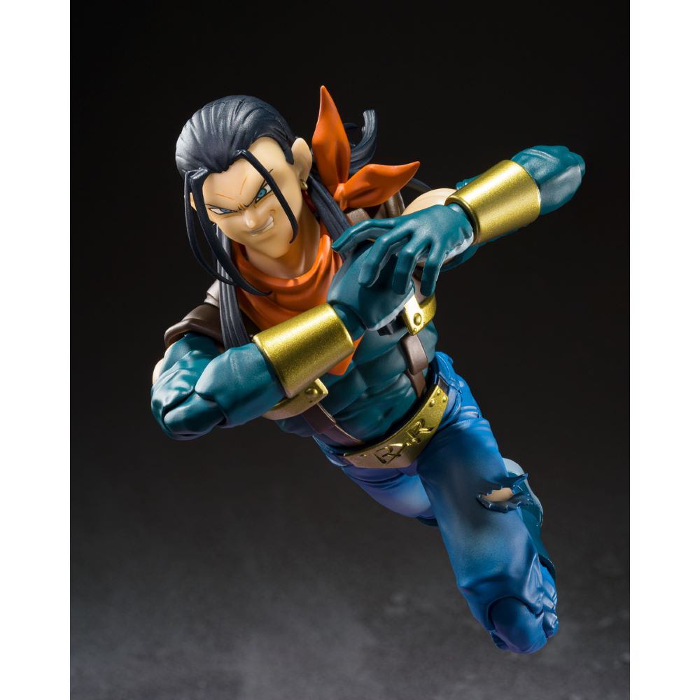 S.H. Figuarts Dragon Ball GT Super Android 17 Exclusive Action Figure